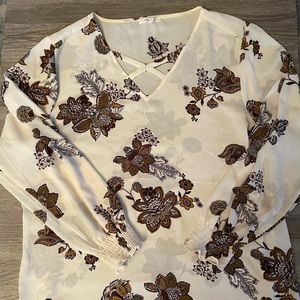 Paisley print blouse